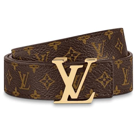 louis vuitton brown monogram belt.